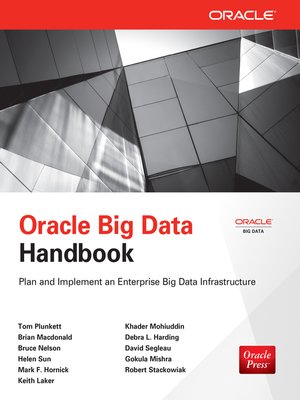 cover image of Oracle Big Data Handbook